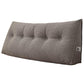 Headboard Pillow Triangle Backrest Wedge Cushion for Bed Sofa Dorm Room