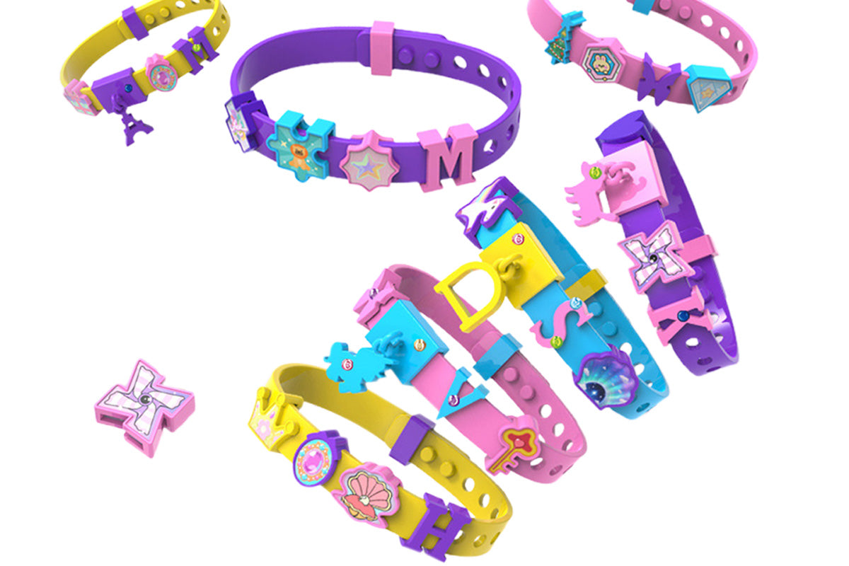 DIY Friendship Bracelet Making Kit With Stickers Wrist Band Craft Kit For Girls