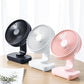 Desk Table Fan Personal USB Small Air Circulator Quiet Dorm Mini Portable 4 Speed Fan