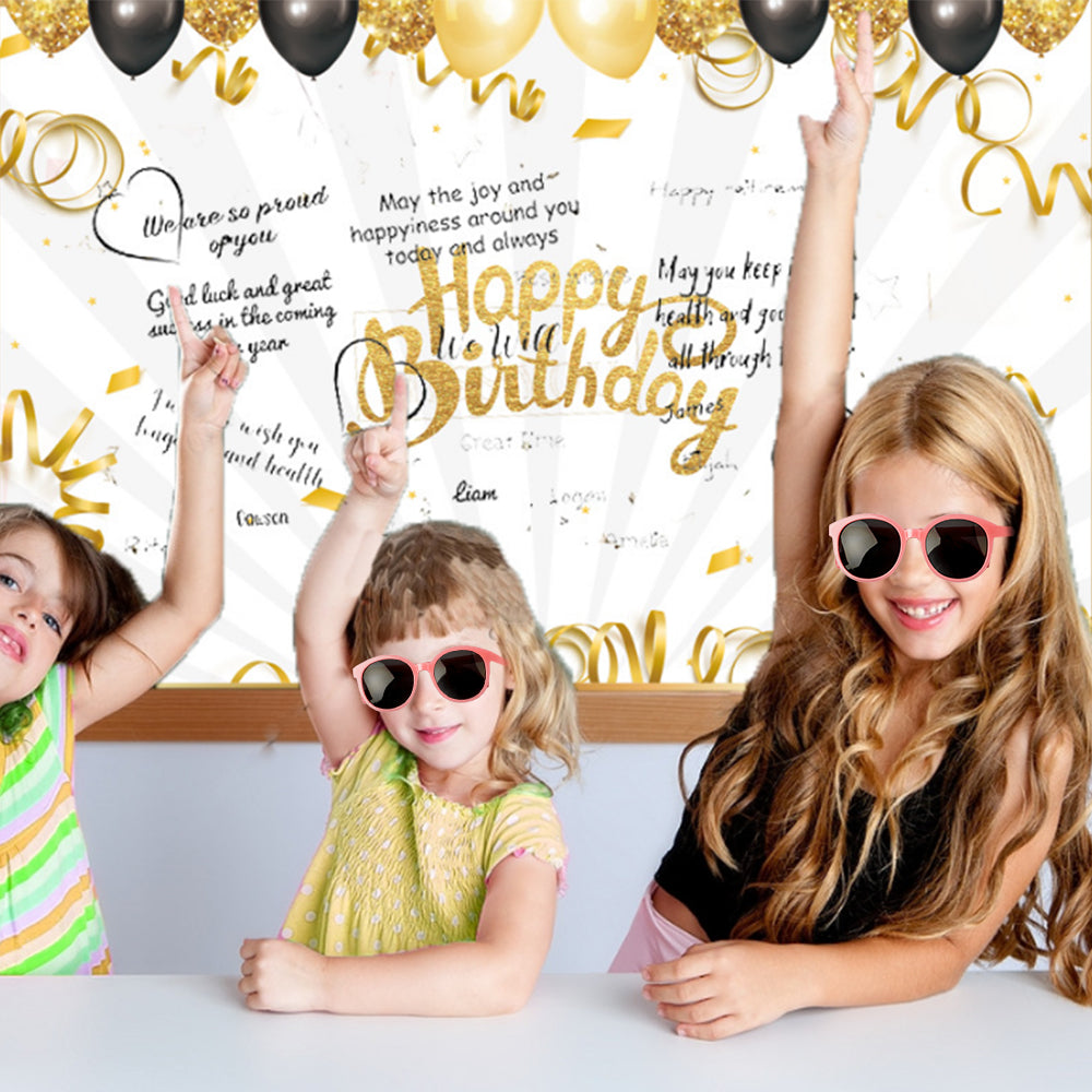 Jumbo Happy Birthday Card for Party Decoration