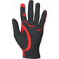 Stretch Breathable Washable Golf Glove with Slip Resistant Grip for Men Women-Red
