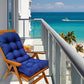 High Back Patio Adirondack Lounge Chair Pad