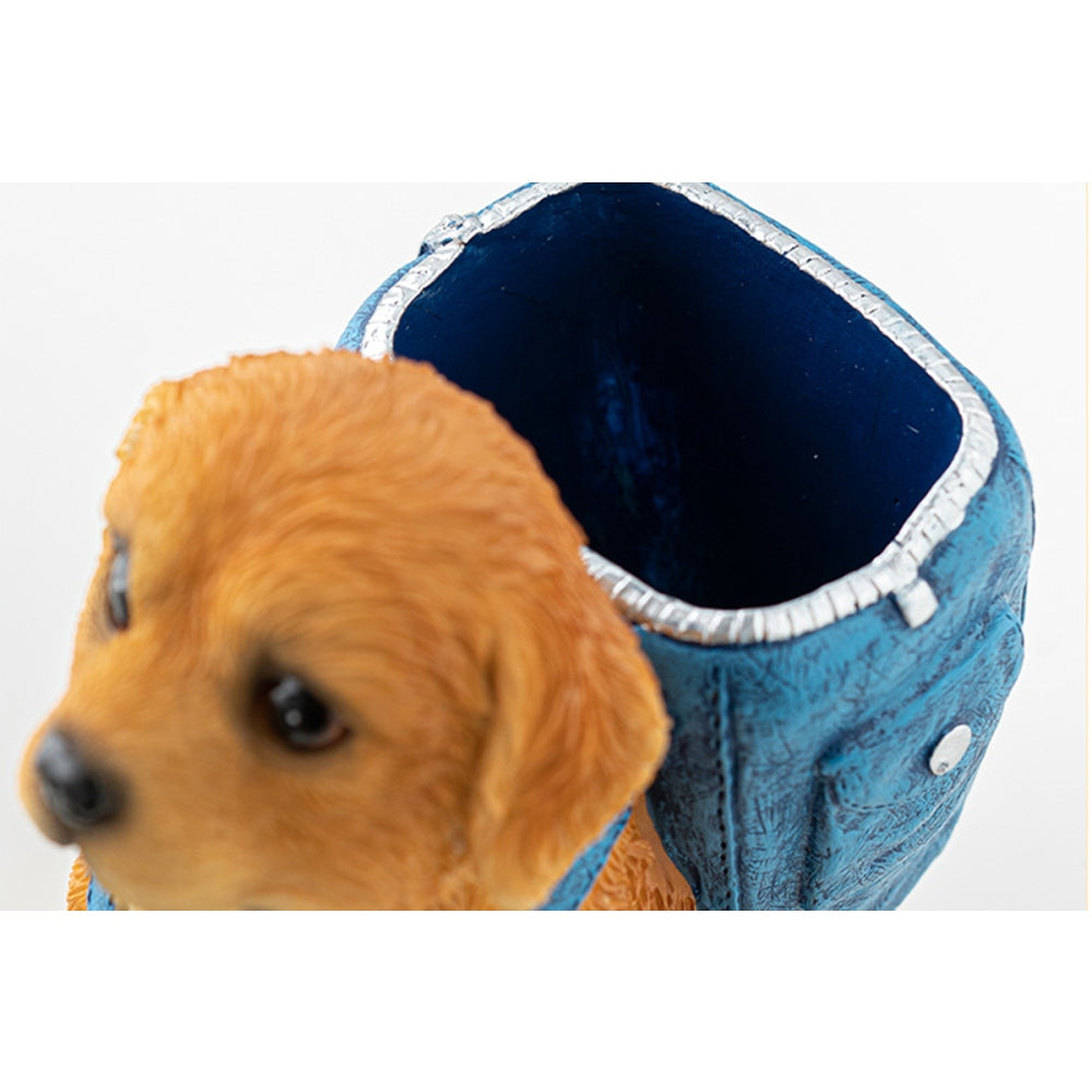 Dog Pen Holder for Desk Pen Pencil Cup Desktop Pen Organizer Pencil Cups