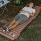 Inflatable Camping Sleeping Pad Ultralight Camping Mat with Pillow and Built-in Foot Pump