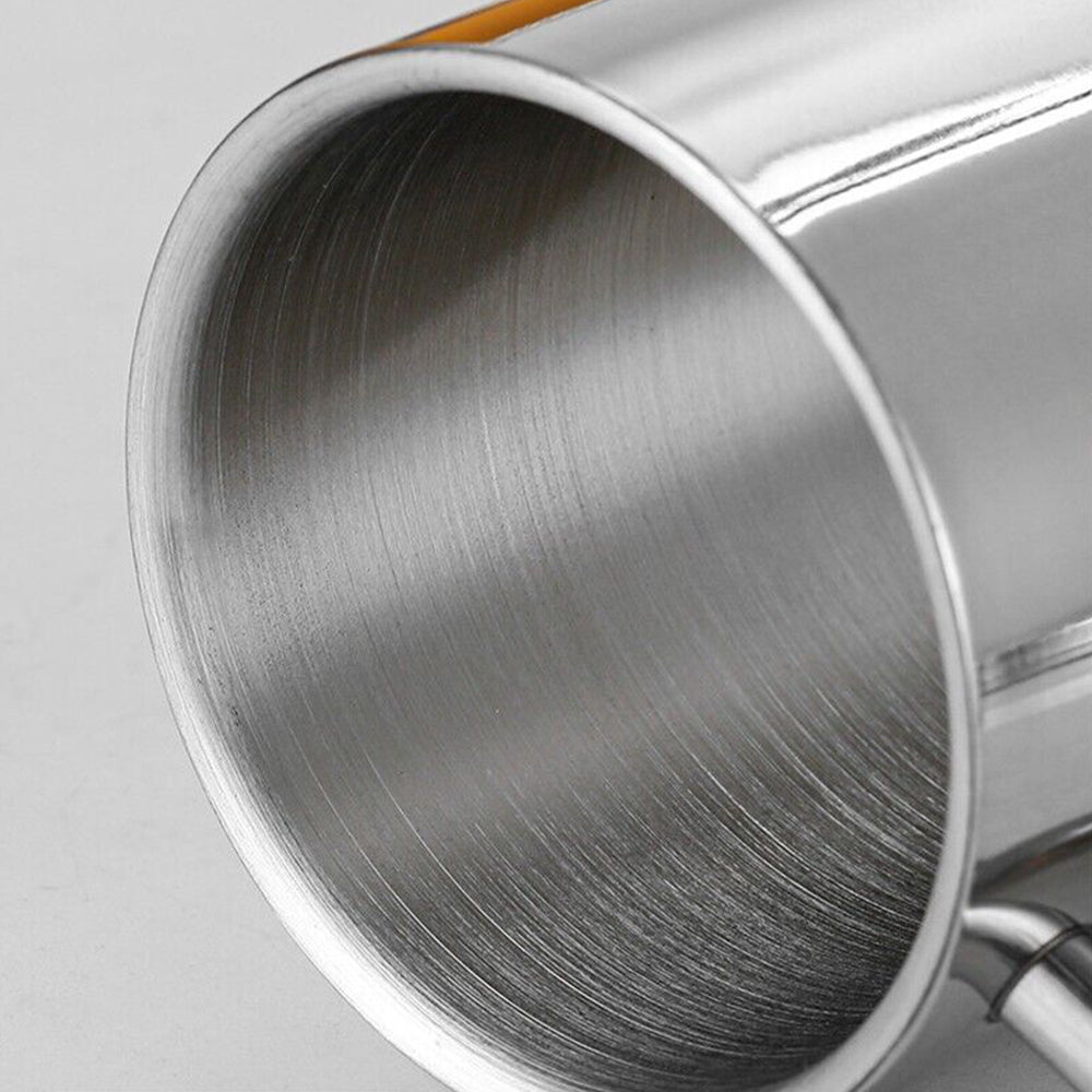 400ml Stainless Steel Double Wall Coffee Mug for Camping and Travel