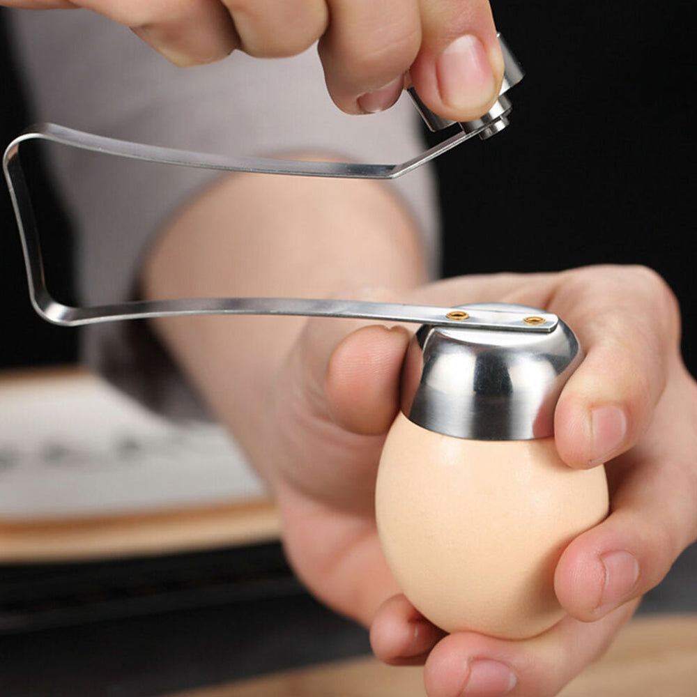 Stainless Steel Egg Shell Knock Opener