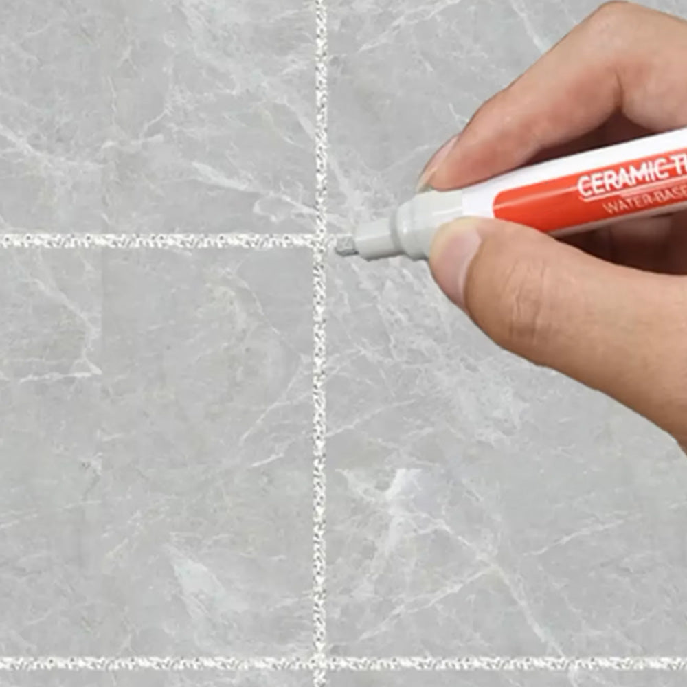 5Pcs Tile Grout Pens Water Resistance for Bathroom Floor Wall Gap Color Repair