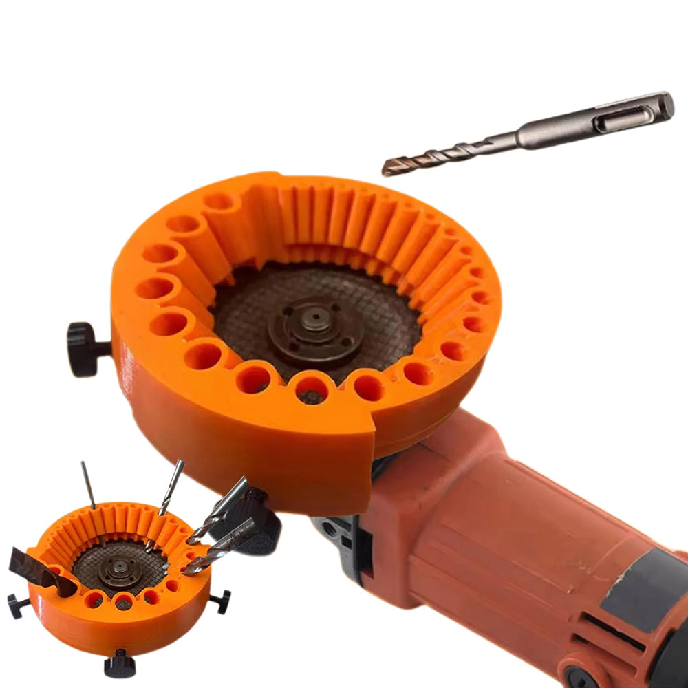 Drill Bit Sharpener Tool for 2¨C13 mm Bits Compatible with 125 mm Angle Grinder