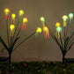 2pcs 6-Heads or 8 Heads Solar Jellyfish Stake Lights Outdoor Garden Path Decor Lights