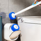 Disposable Toilet Brush and Holder Set with 30 Toilet Wand Refills