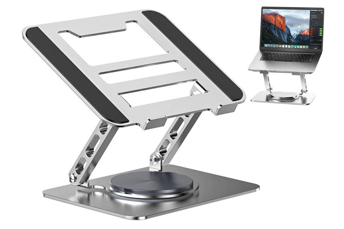 Adjustable Laptop Stand 360 Degree Rotation Foldable Desktop Holder