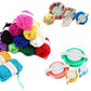 4-Piece Multi-Size Pom Pom Maker Set for DIY Fluff Balls