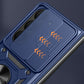 For Samsung Galaxy Z Fold Shockproof  Phone Case with Ring Base