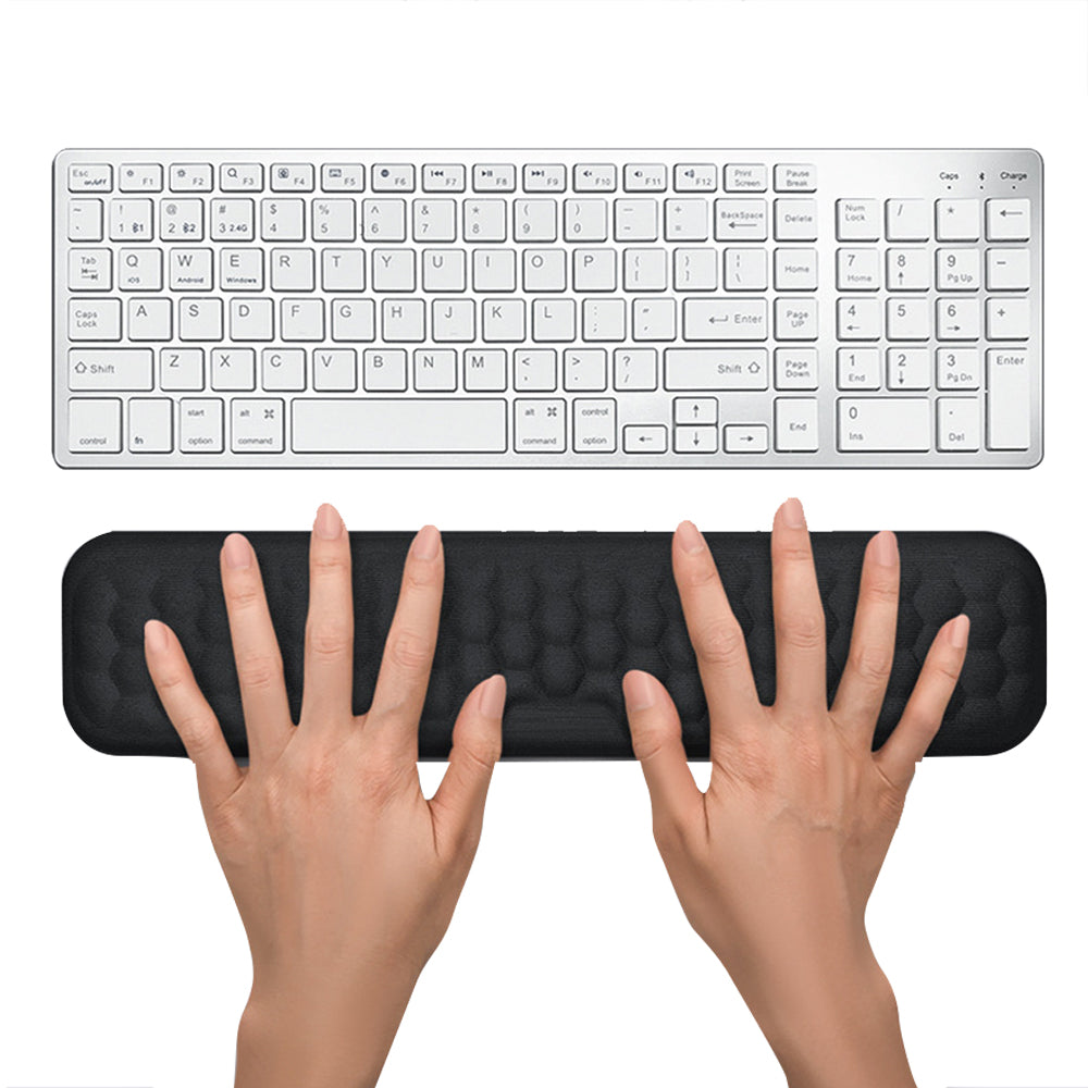 Ergonomic Soft Memory Foam Keyboard and Mouse Wrist Rest Support Pad Set