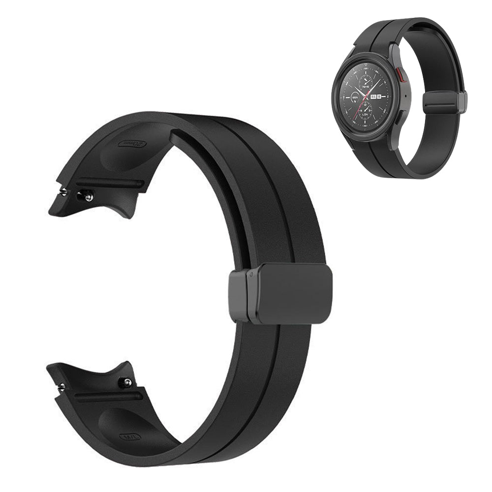 Magnetic Silicone Band Strap for Samsung Galaxy Watch 4/5/6 Pro