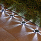 4Pcs Solar Ground Lights Bright In-Ground Outdoor Landscape Lighting Pathway Lawn Patio Yard Deck