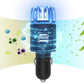 Car Air Purifier Dual USB Ports Car Air Freshener Portable Ionizer
