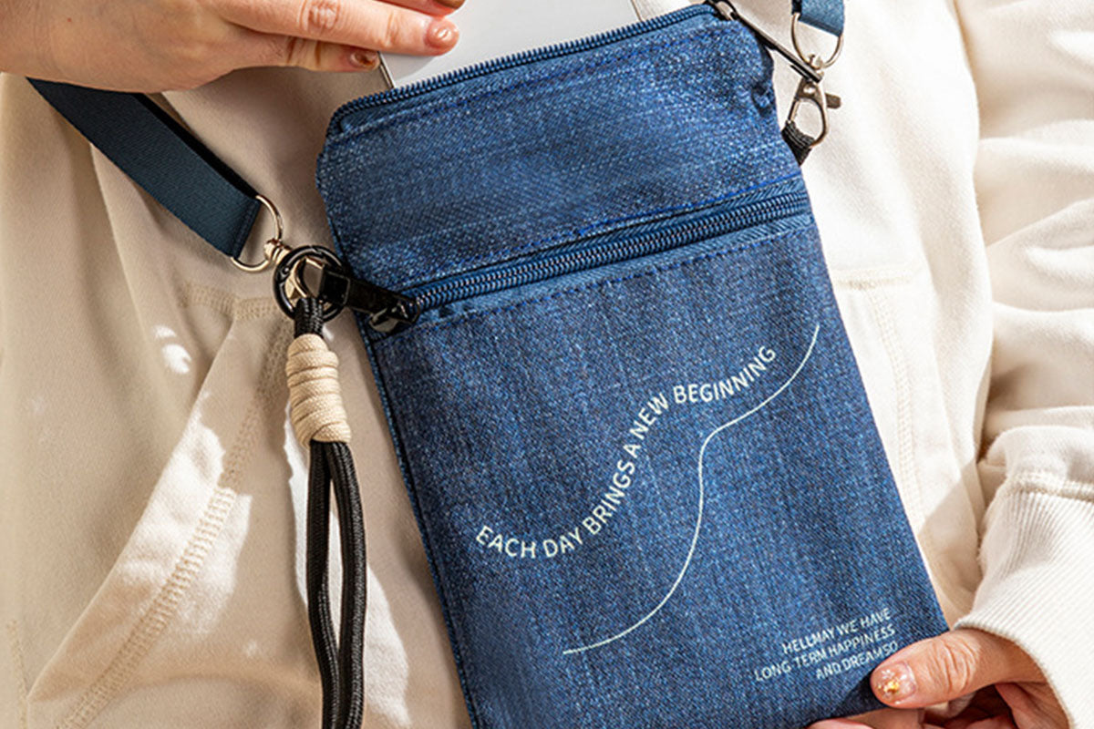 Crossbody Phone Bag Passport Bag Sling Purse Phone Pouch