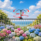 30m 0.6cm 360-Degree Adjustable Copper Nozzle Irrigation Kit for Garden Greenhouse Lawn Patio