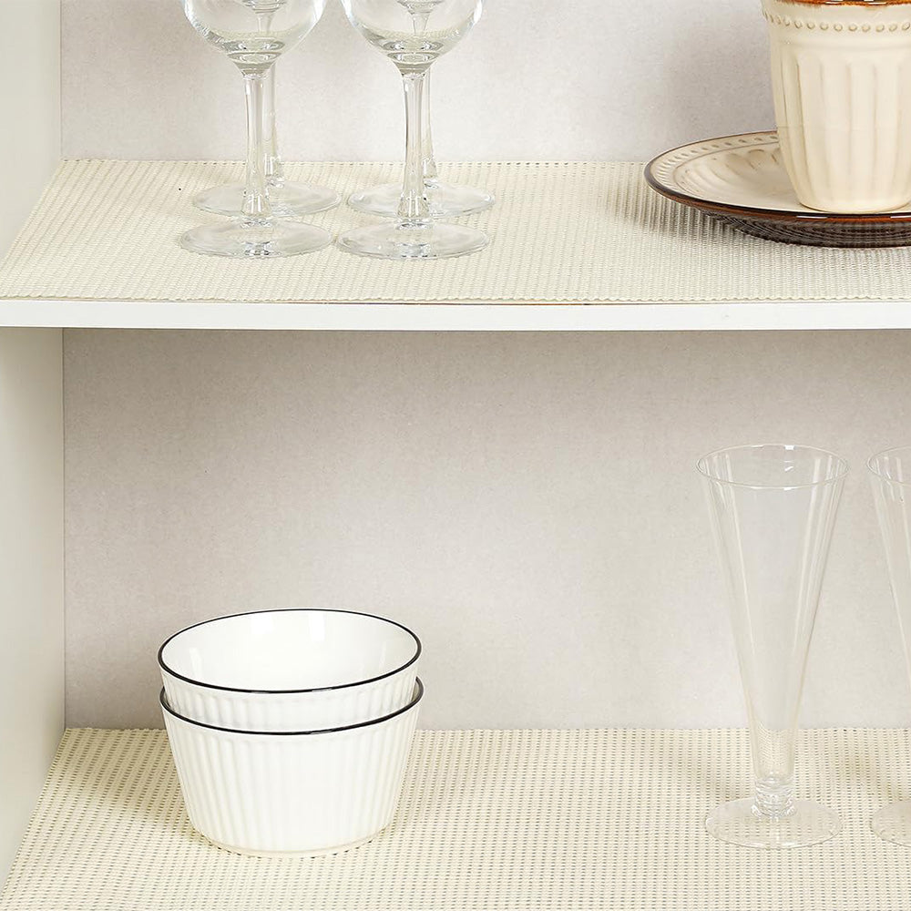 Non-Adhesive Drawer and Shelf Liner for Cabinet Wardrobe