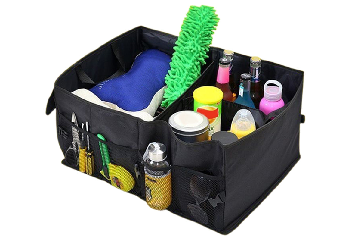 Car Trunk Organizer Collapsible Multi-Compartment Car Boot Organizer For Car Tool