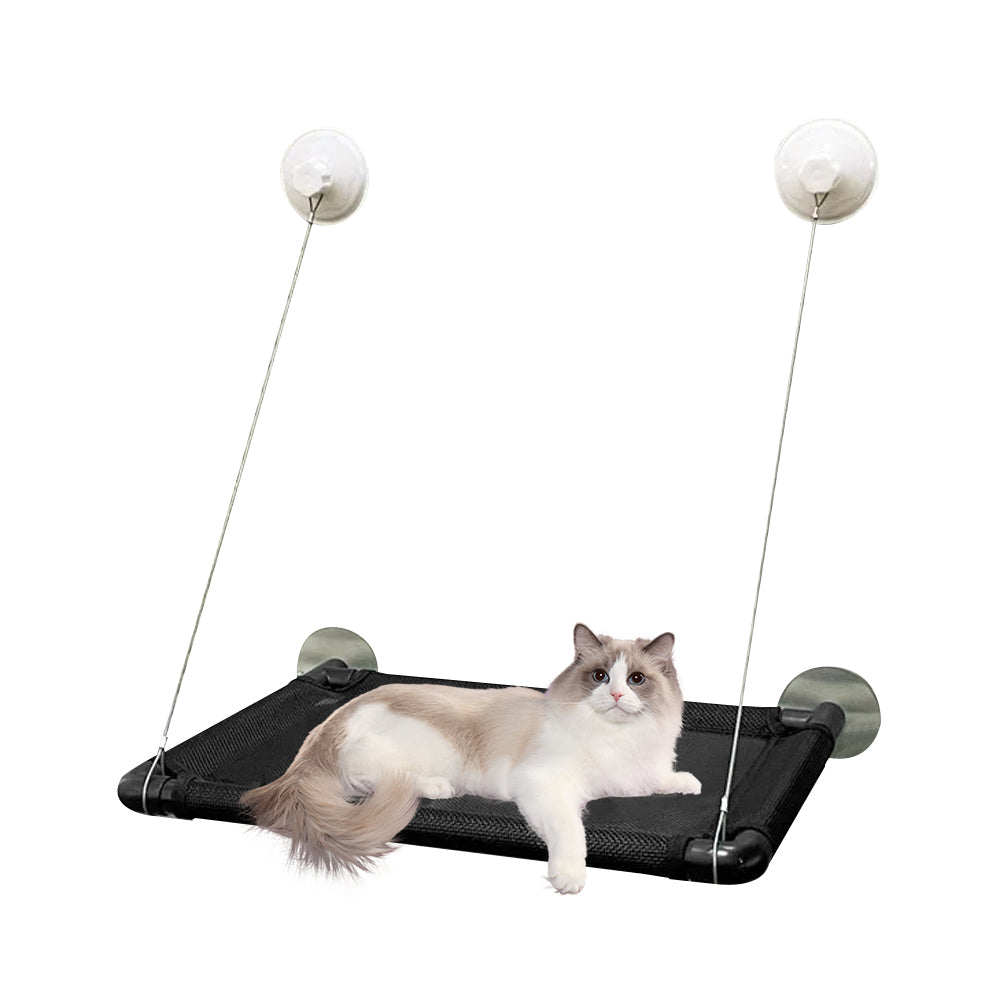 Cat Window Mounted Perch Hammock for Indoor Cats Resting