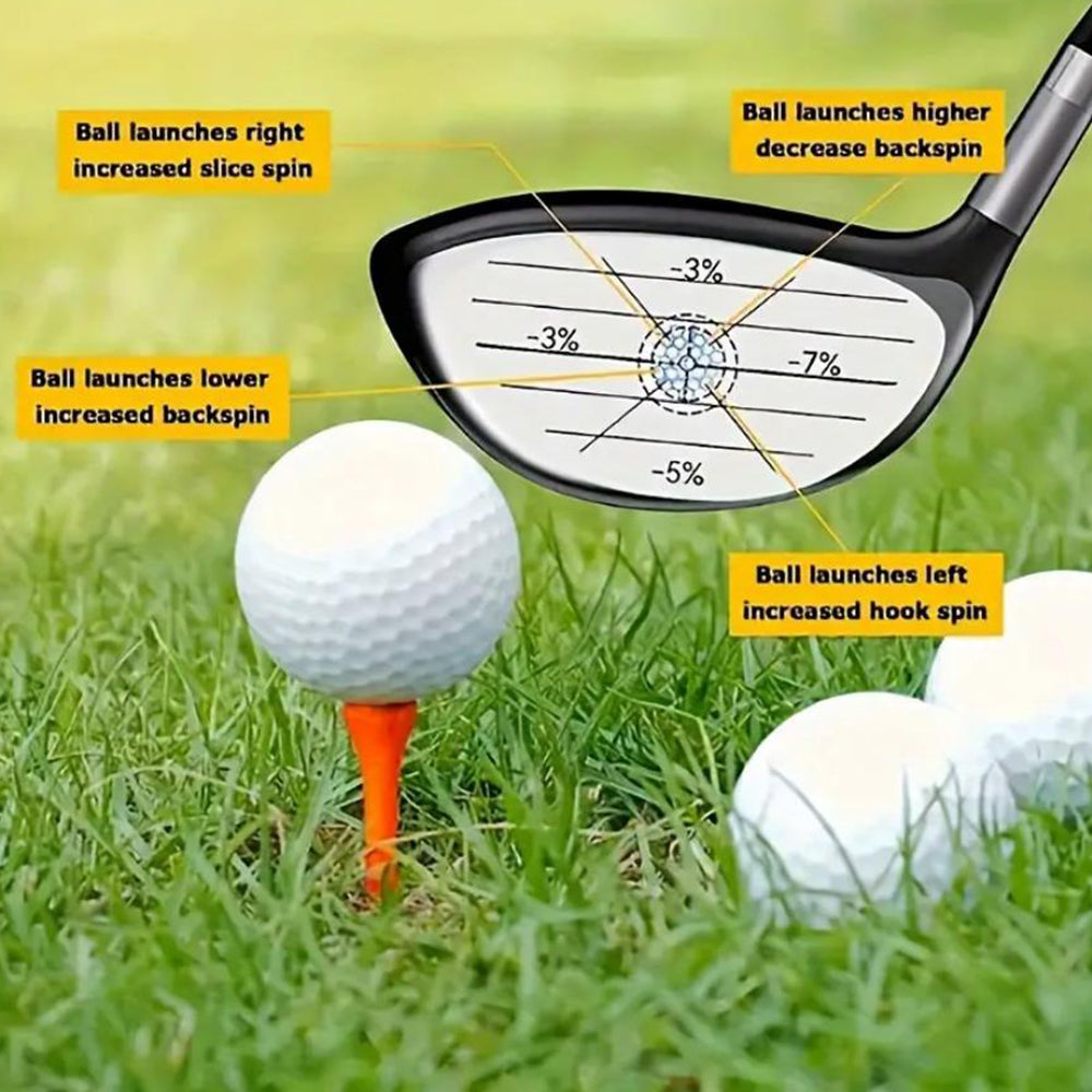 300Pcs Golf Impact Aid Stickers for Golf Putters- 100 Sheets