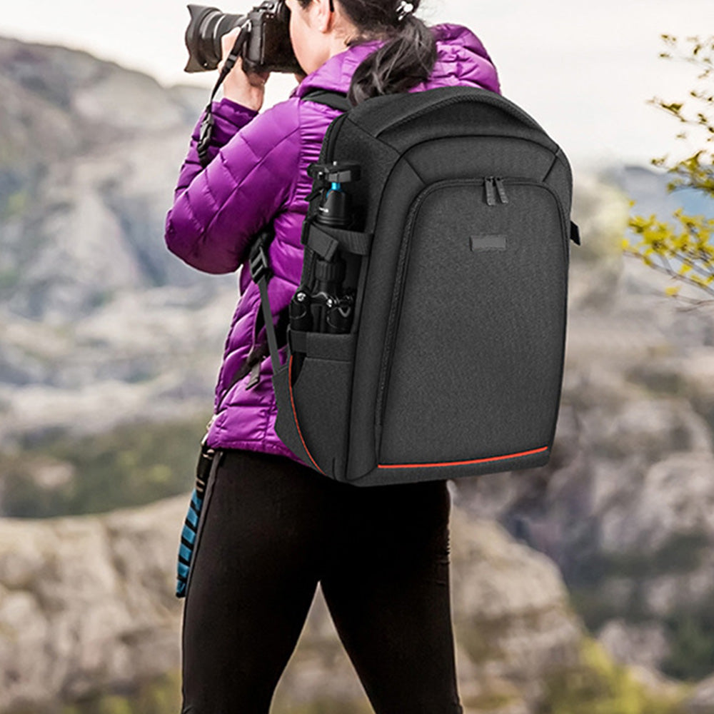 Camera Backpack Waterproof Large Capacity DSLR Bag for Travel Photography