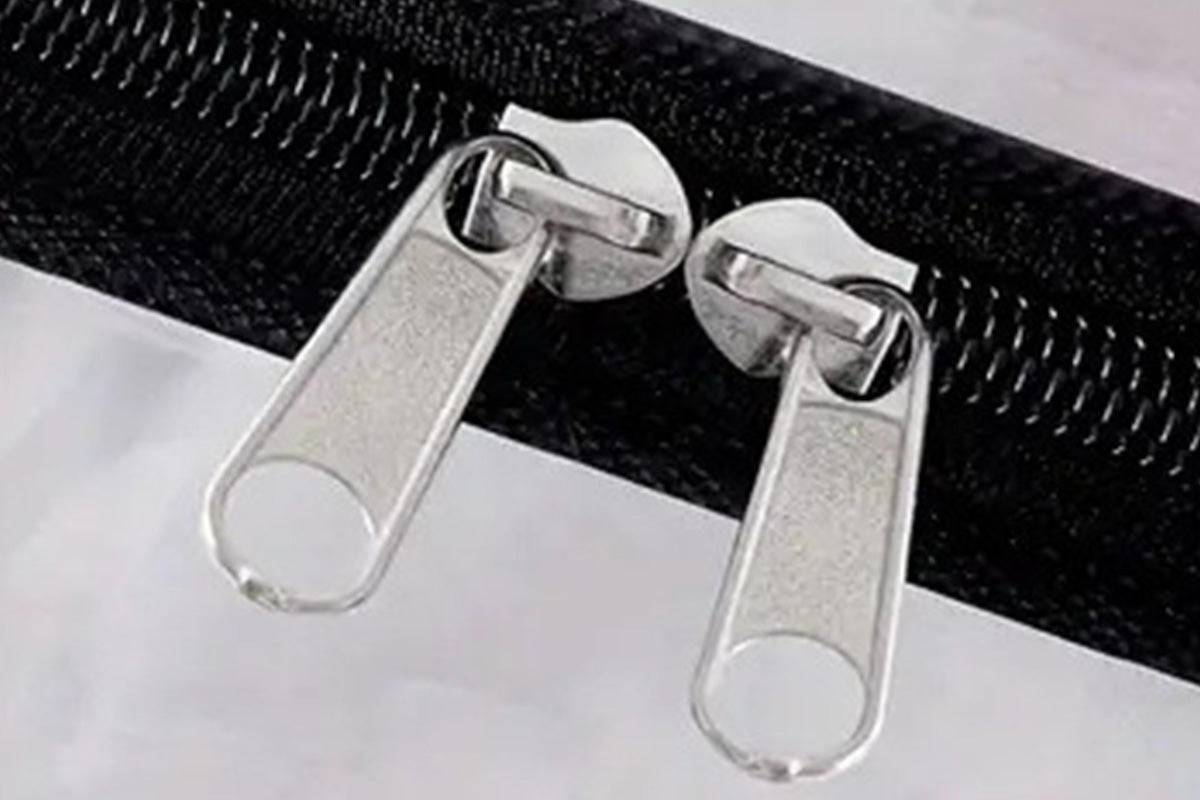 3 Pack Thick Clear Storage Bags with Zipper for Clothes Bedding
