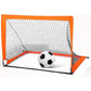 2Pcs 120 x 90 x 90CM Portable Kids Soccer Goal Net  for Backyard