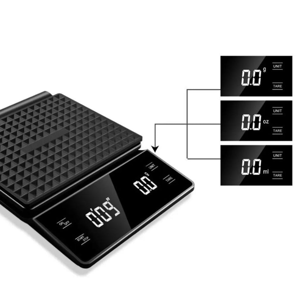 Kitchen Electronic Coffee Scale with LCD Display