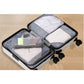 Ultimate 5-Piece Travel Zipper Compression Packing Bags Set