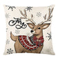 Set of 4 Christmas Pillow Covers Decorative Throw Pillow Covers for Sofa