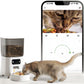 5L Automatic Pet Feeder with Camera and Dual Band WiFi White