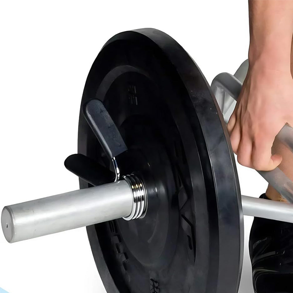 4 Pack 25mm Barbell Spring Clips Gym Weight Lifting Clamps for Dumbbell Bar Lock