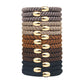 15Pcs Braided Ponytail Holders Elastic Hair Ties