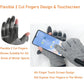 Winter Fishing Gloves with 2 Flip Finger for Touchscreen