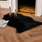 Faux Sheepskin Fluffy Rugs Chair Seat Covers
