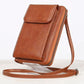 PU Leather Women Pouch Bag Mobile Phone Bag Crossbody Purse Wallet Shoulder Bag