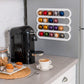 2Pcs Magnetic Wall Mounted Coffee Pod Capsule Holder for Nespresso Vertuo Capsules