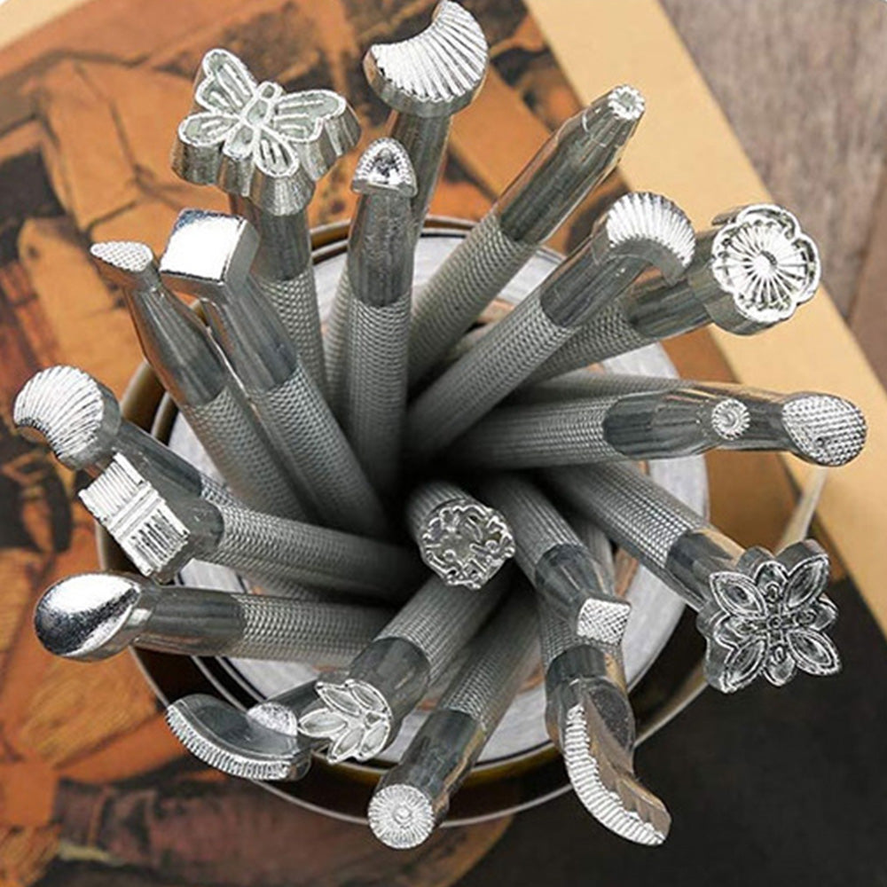 20 Piece Leather Working Saddle Making Tools for DIY Bags Belts Wallets