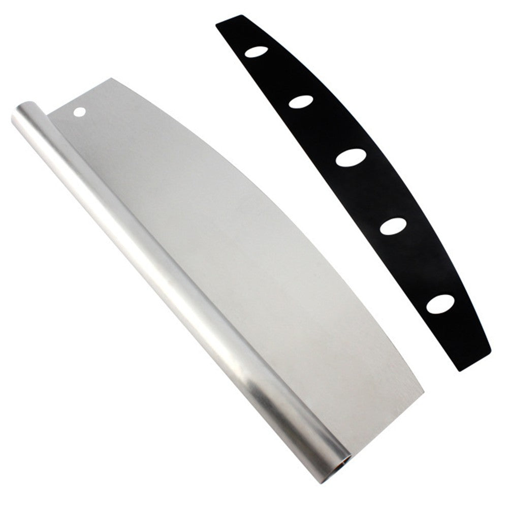 35.5x30.5CM Aluminum Pizza Spatula with Foldable Wooden Handle Pizza Peel Set