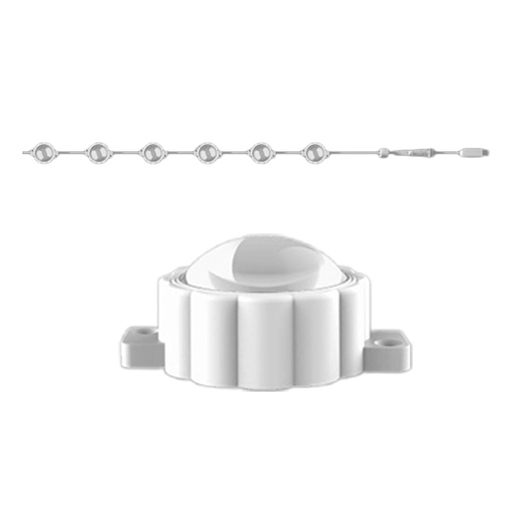Solar Powered Christmas APP Control Smart Eave Lights Xmas Permanent Outdoor String Lights