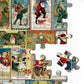 Christmas Advent Calendar Puzzle 1000 Piece Advent Calendar 24 Days Countdown Puzzles Toy
