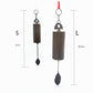 2Pcs Deep Resonance Serenity Bell Large Retro Wind Chime for Outdoor Garden Decor