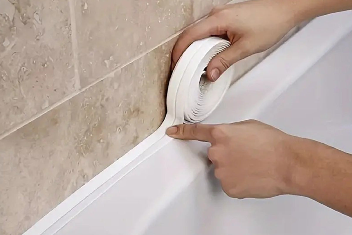 2 Pack Self Adhesive Caulk Tape Strip