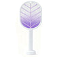 2 In 1 Electric USB Rechargeable Fly Swatter Mosquito Killer Racket