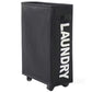 39 x18.5x58CM Foldable Laundry Washing Clothes Storage Bag With Universal Wheels