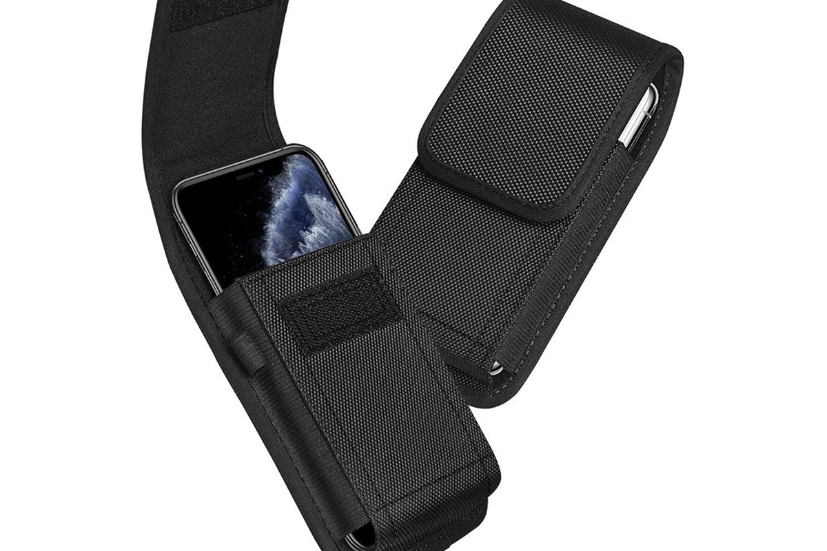 Outdoor Sports Phone Pouch Nylon Oxford Waist Pack Cycling Hiking Tactical Holder
