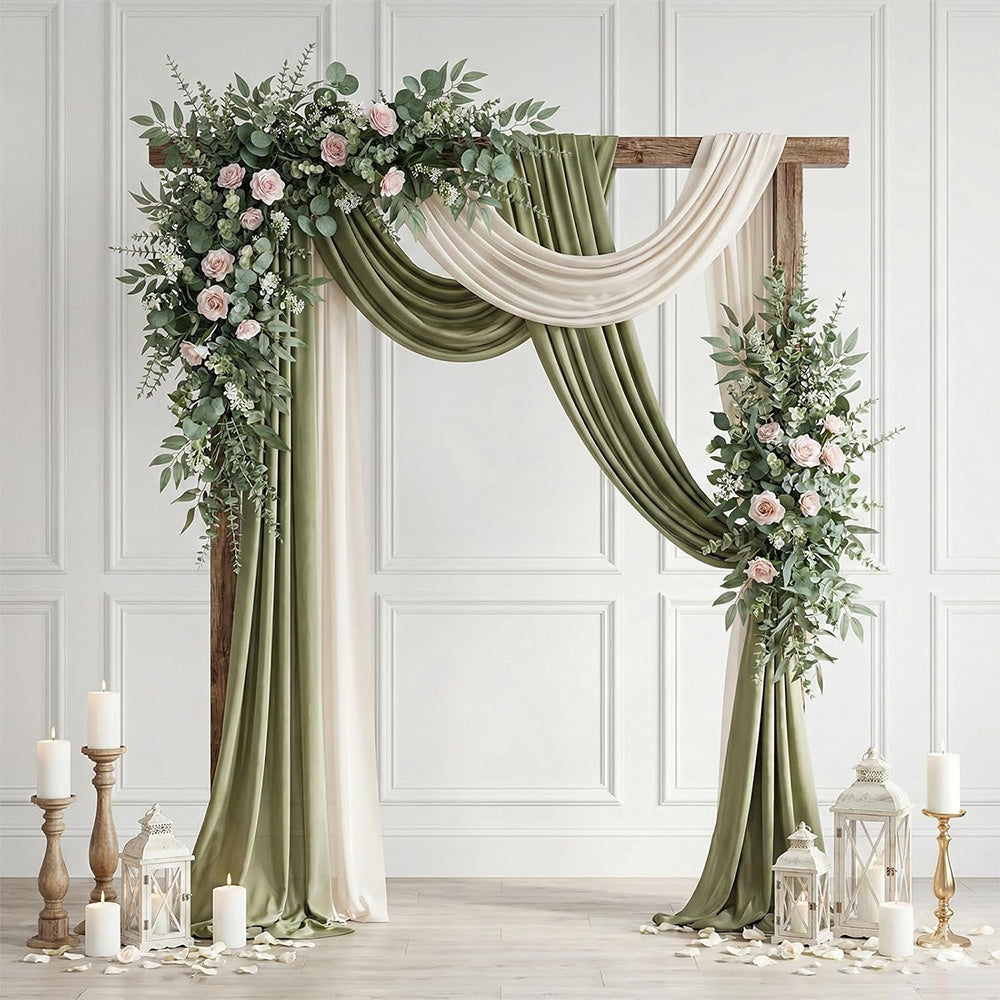130Pcs Artificial Eucalyptus Leaves Bundle 5 Types for Vase Wedding DIY Home Decor